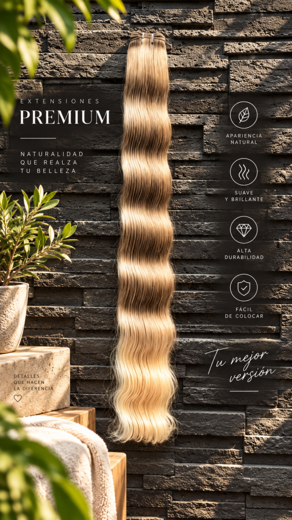 Ondulado cenizo, balayage