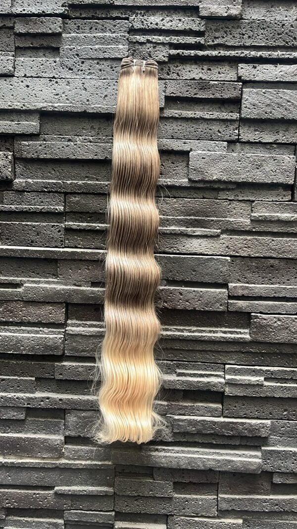 Ondulado cenizo, balayage